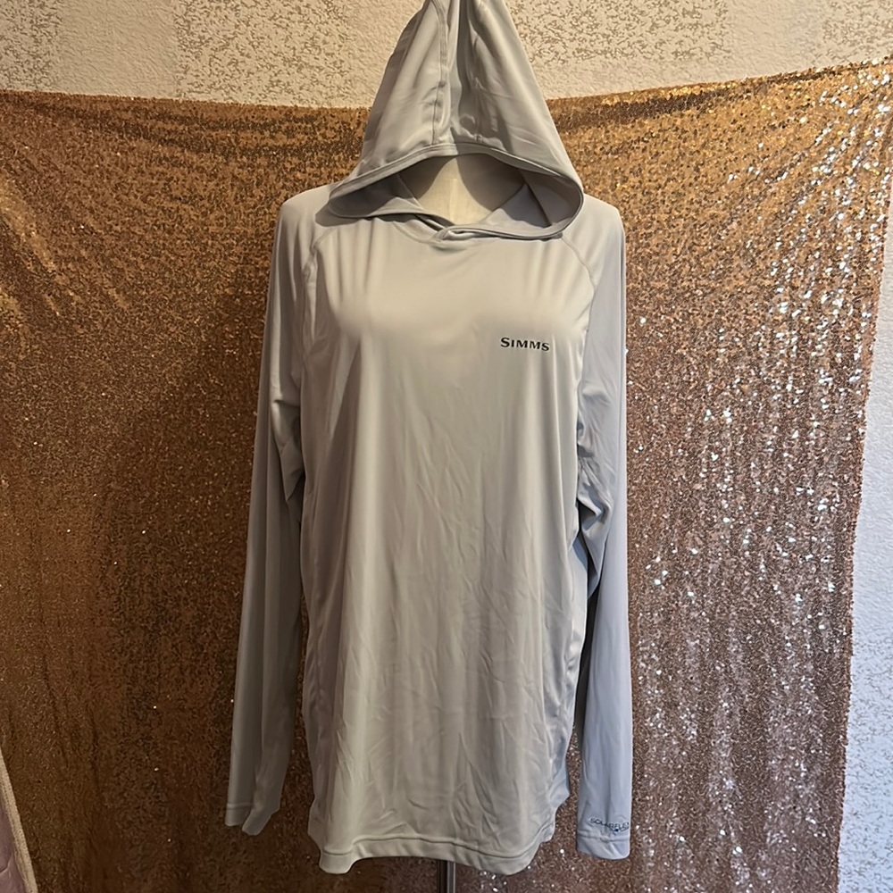 Simms gray hoodie (X-Large)